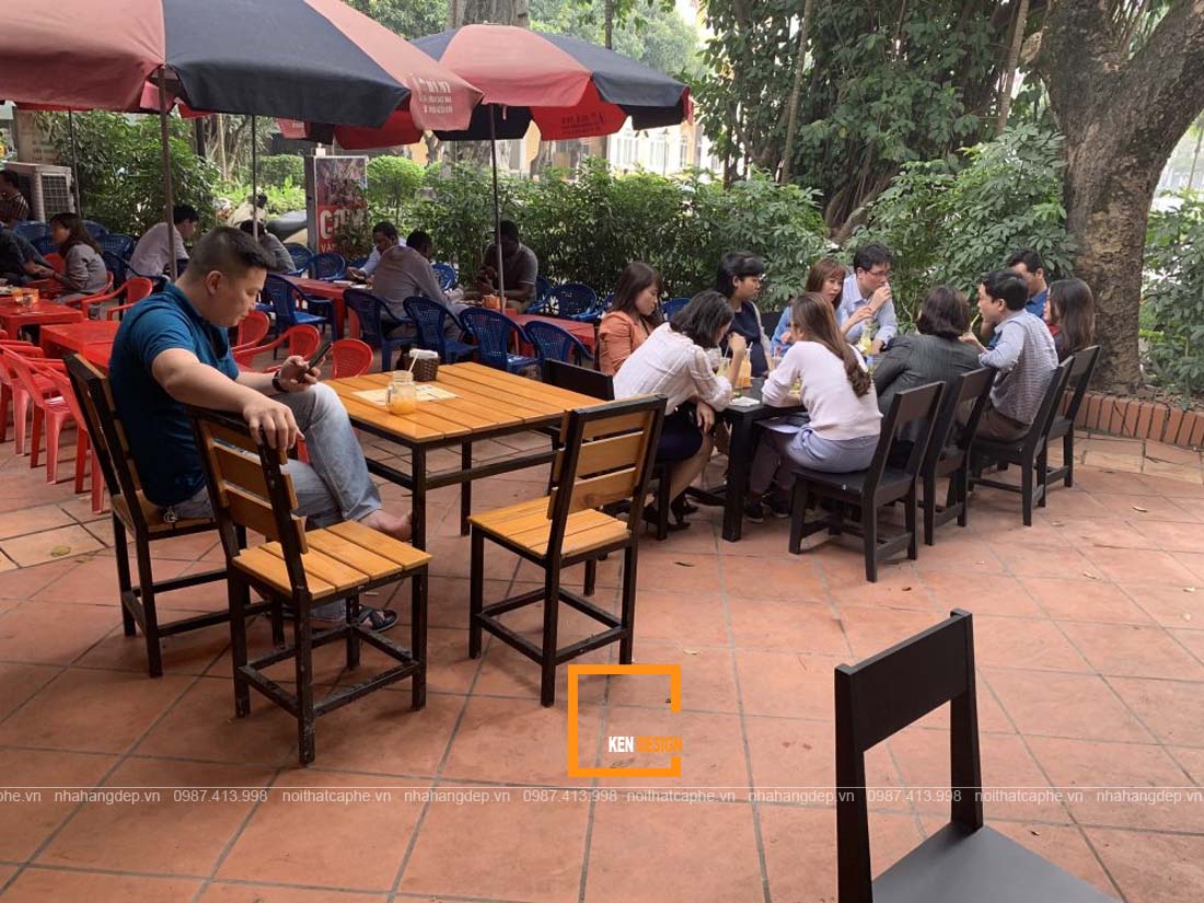 thiết kế quán cafe cóc